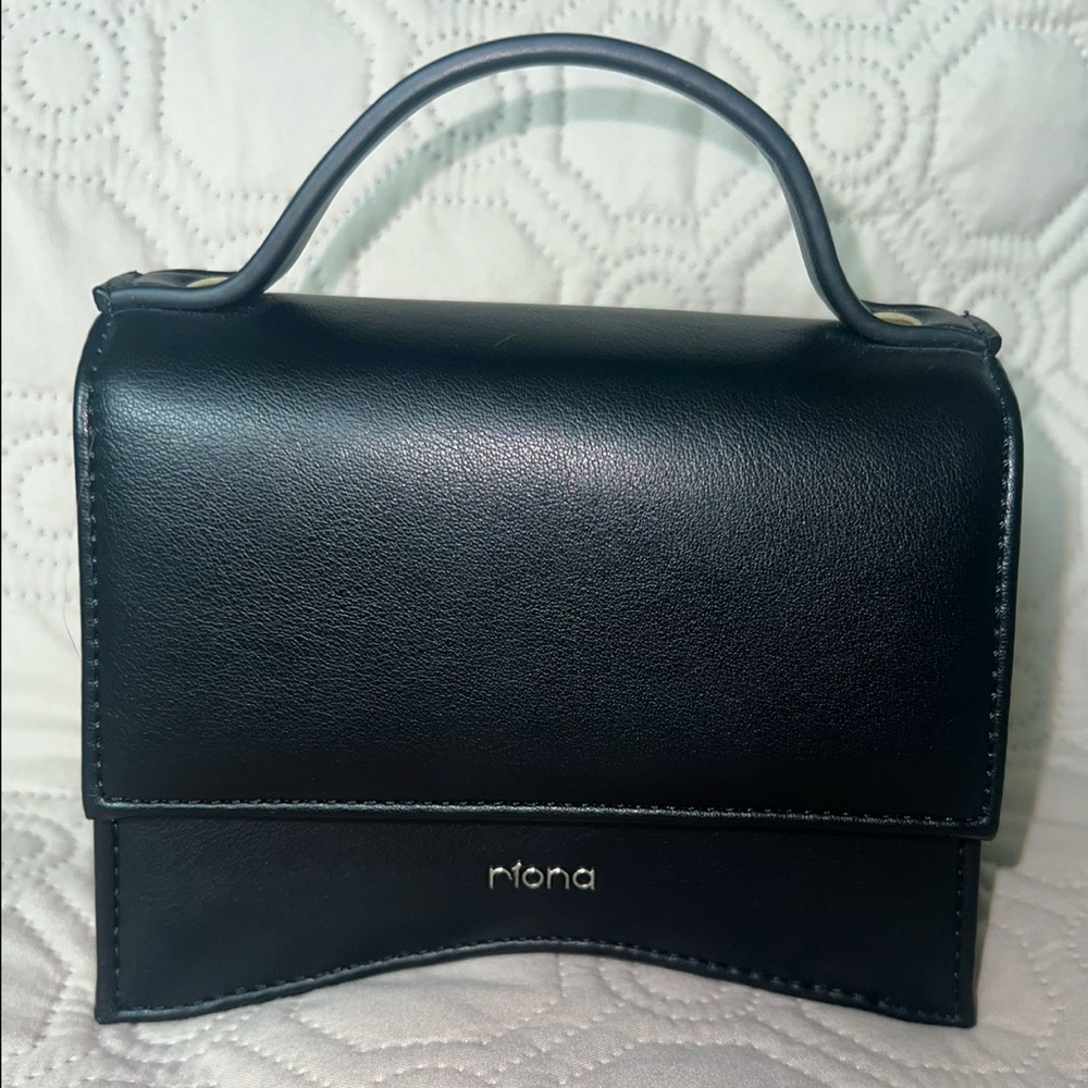 Riona Black Mini Crossbody Bag